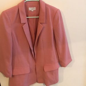 Loft coral blazer
